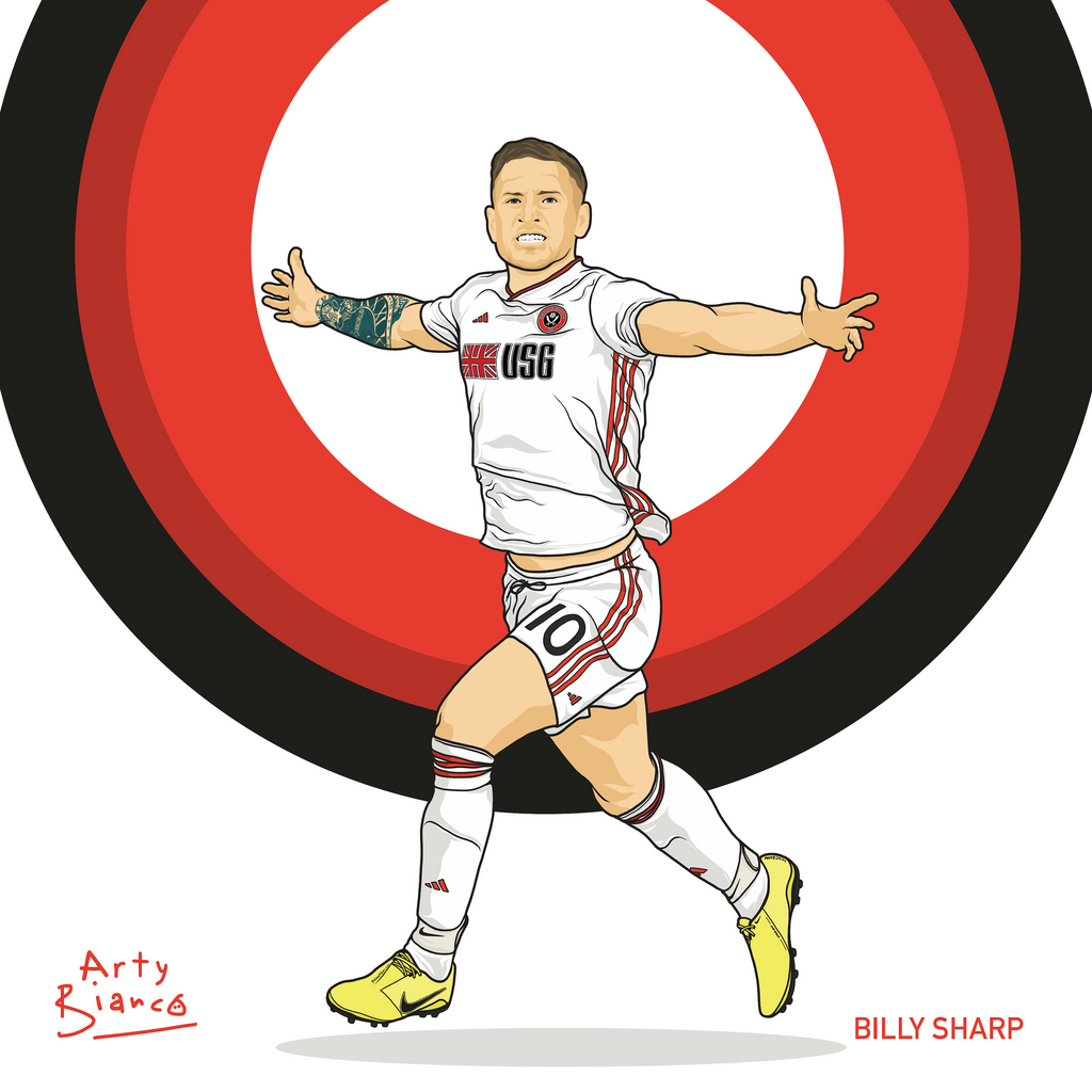 8x8 Billy Sharp Print.