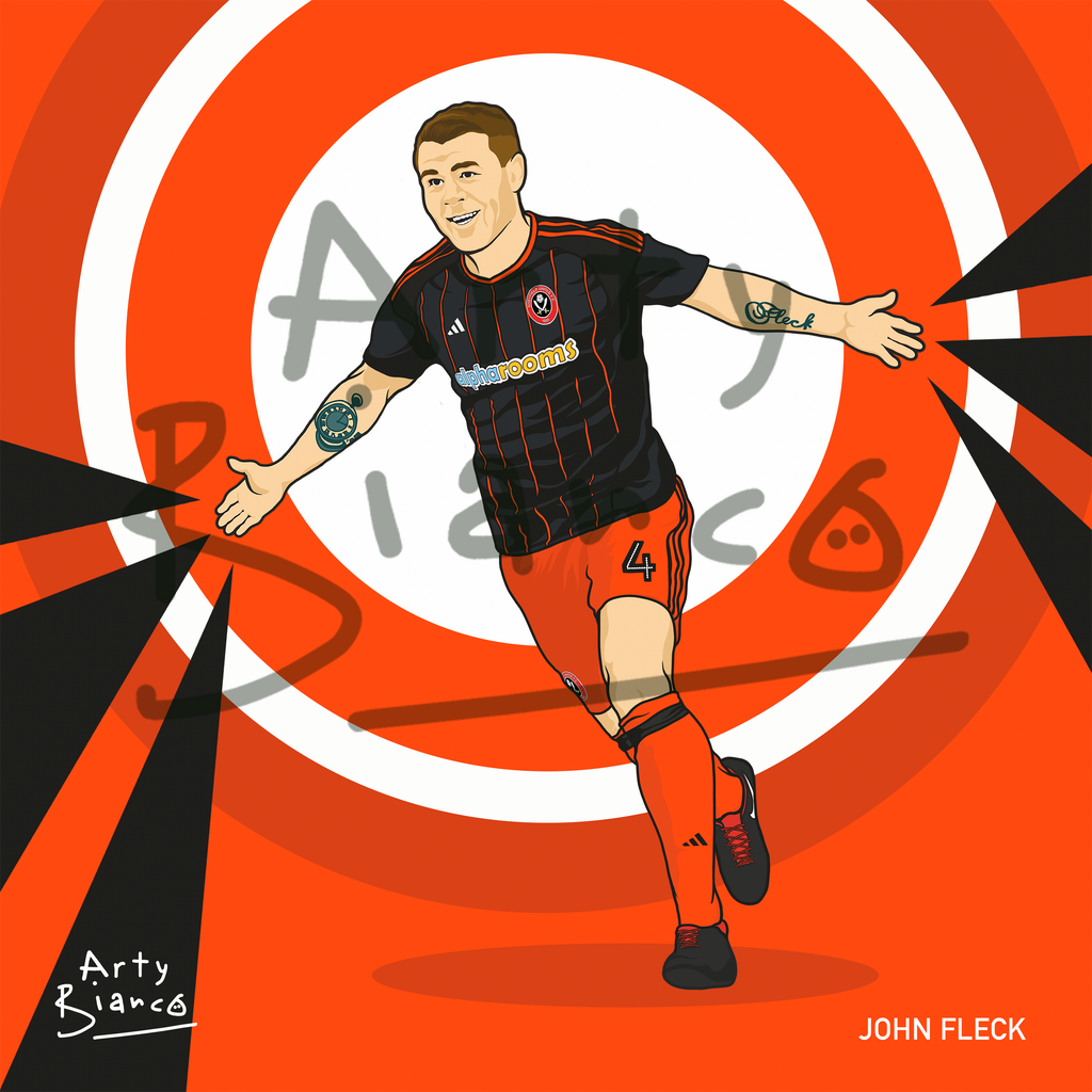 8x8 John Fleck Print.