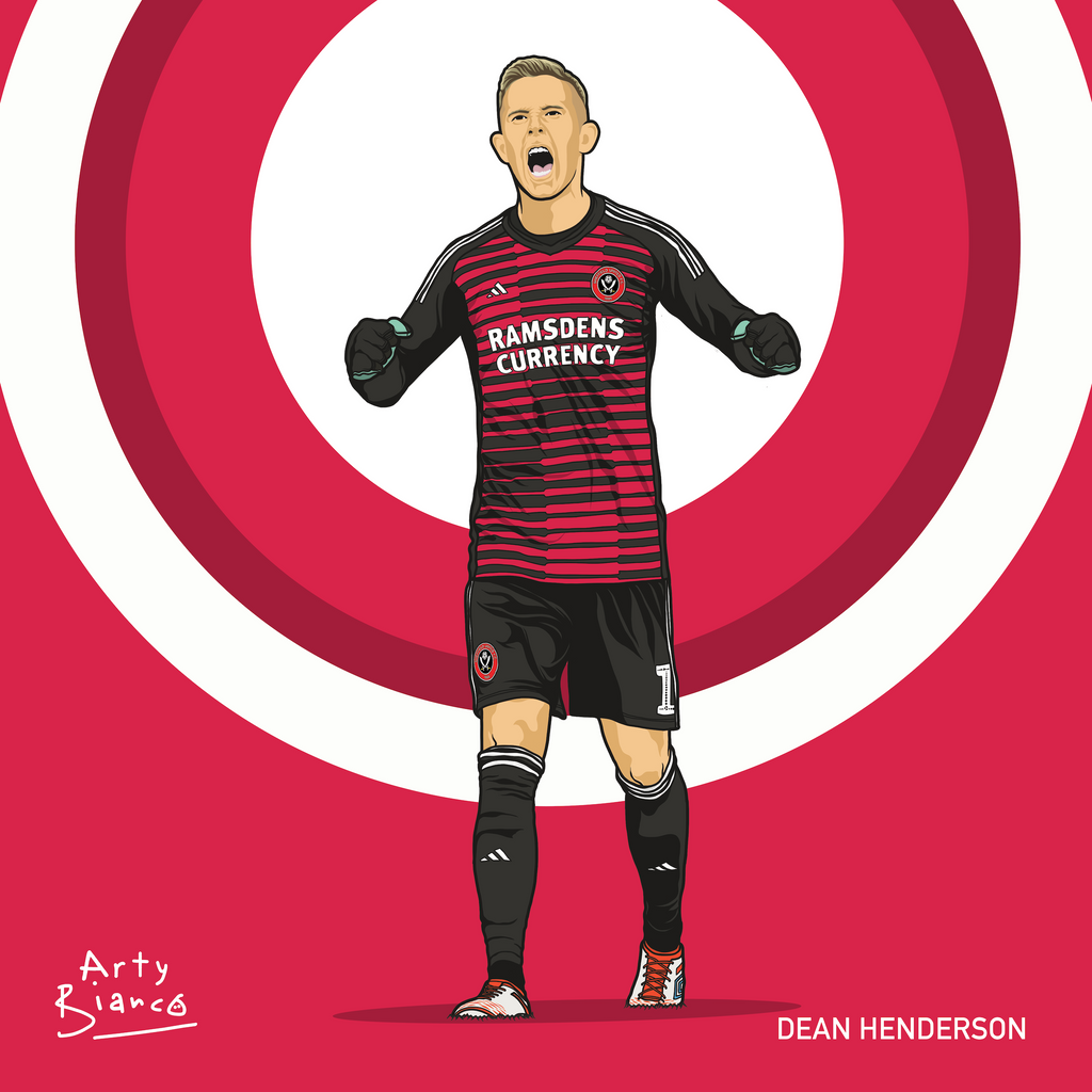 8x8 Dean Henderson Print.