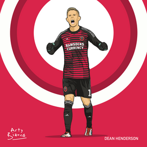 8x8 Dean Henderson Print.