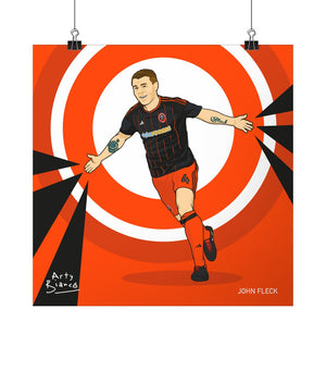 8x8 John Fleck Print.