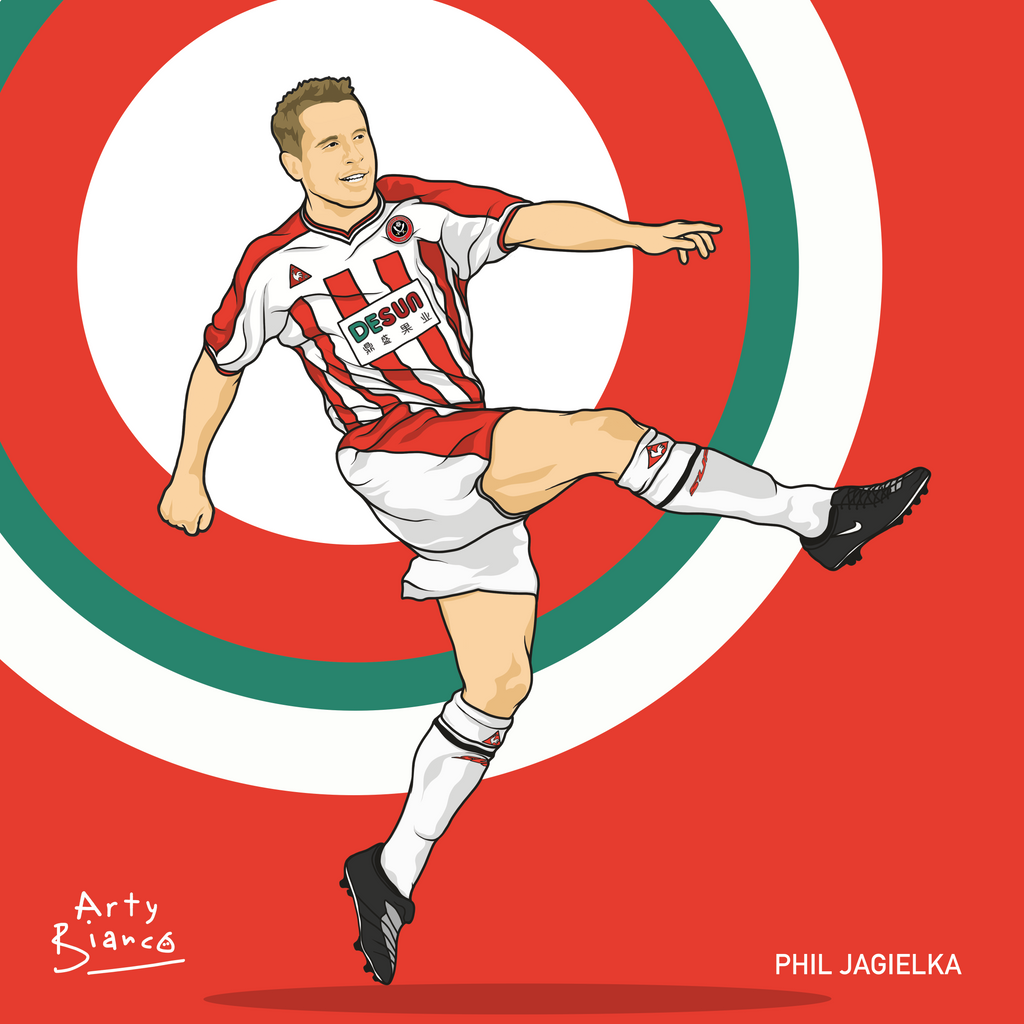 8x8 Phil Jagielka Print.