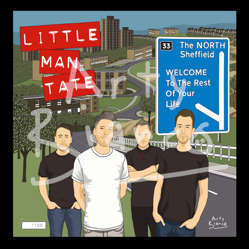 Little Man Tate (None Signed) Limited Edition Album Cover Print - PREORDER.
