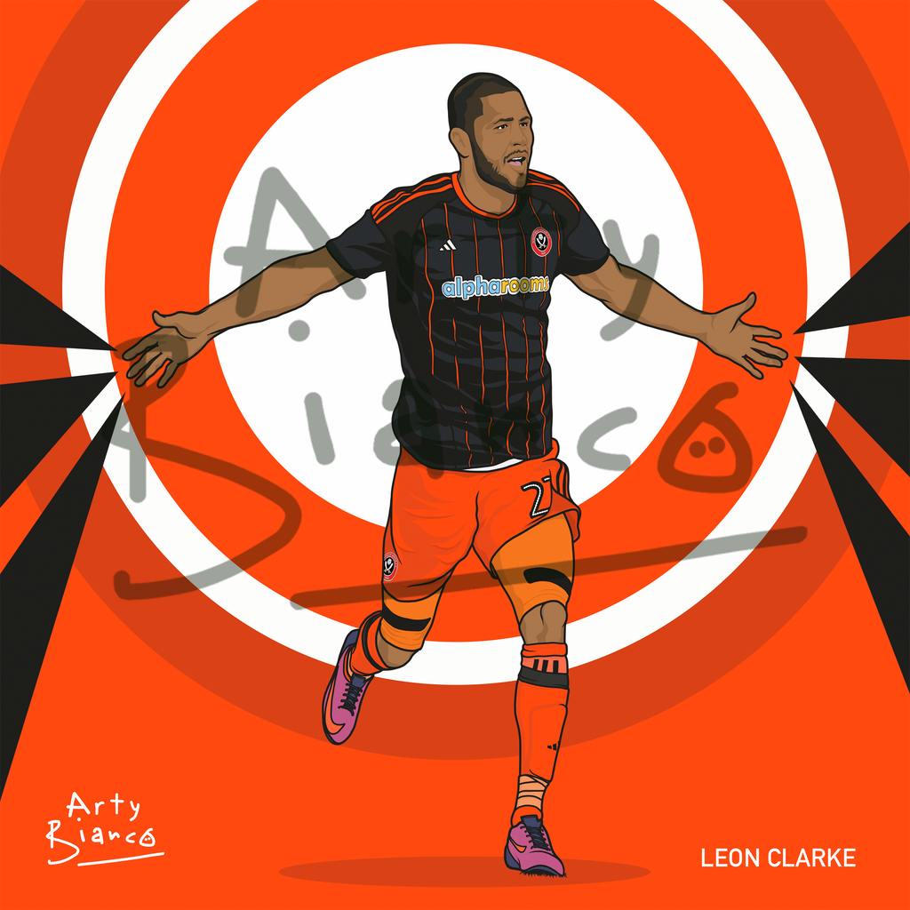 8x8 Leon Clarke Print.