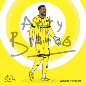 8x8 Wes Foderingham (2nd Version) Print.