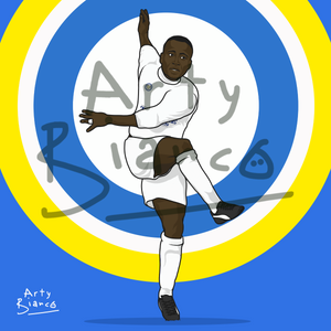 8x8 Yaboah (LUFC) Print.