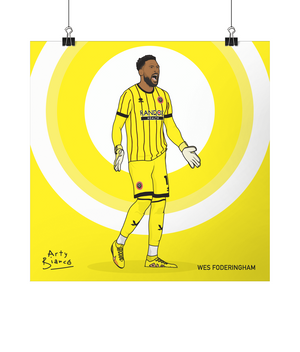 8x8 Wes Foderingham (2nd Version) Print.